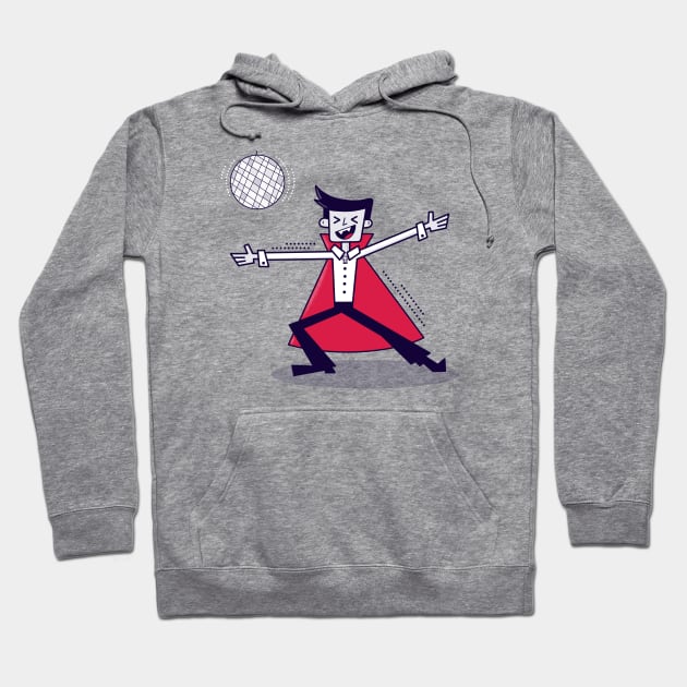 Vampires Love to Dance Hoodie by Andy McNally